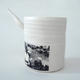 Richard | (sold) | | Thrown and slip cast porcelain with transfer detail Richard