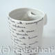Jacqui | | | Thrown and slip cast porcelain with transfer detail Jacqui