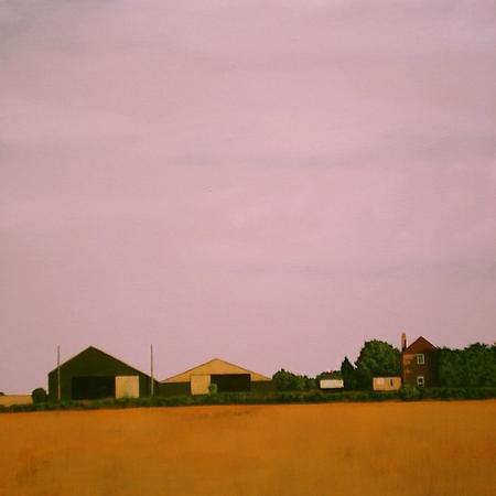 August Evening Farm 