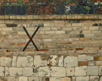 Garden Wall, Peterhouse, Cambridge