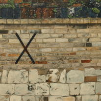 Garden Wall, Peterhouse, Cambridge