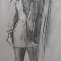 hidden Self Portrait Sketch