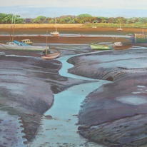 last rays of the day Keyhaven