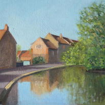 The Duck pond North Creake