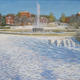Welwyn Garden City Fountain-Snow | £200 | | Oil Welwyn Garden City Fountain-Snow