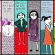 Set of 6 bookmarks