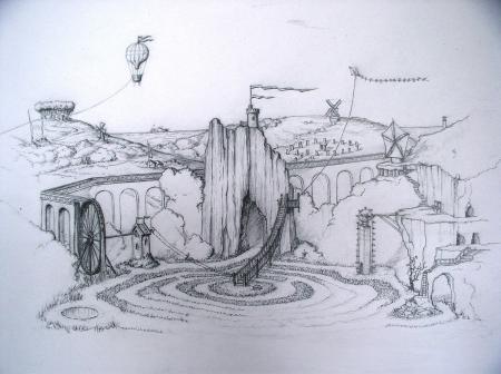 Water Labyrinth (in progress)