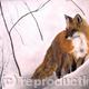 A Fox in Winter | (sold) | 51 x 41cm | pastel A Fox in Winter