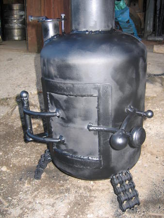 Small Industrial wood stove