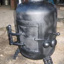 Small Industrial wood stove
