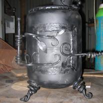 Organic Upright wood stove