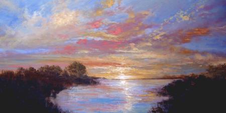 Sunset on the River.