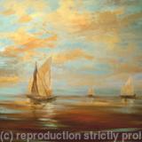 vintage-seas SOLD - Acrylic/Canvas Board