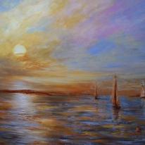Lighthouse Sunset Print