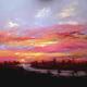 London Sunset Sky SOLD