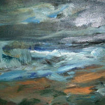 Storm beach, Cornwall