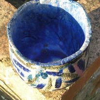 small stoneware pot 1a