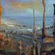 Sea Structure 1, Eastbourne | £550 | 79 x 64cm | oil on canvas Sea Structure 1, Eastbourne