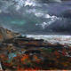 Winter beach, Peacehaven | | 64 x 48cm | acrylic on Canvas Winter beach, Peacehaven