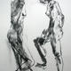 Standing female nude…