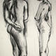 Standing female nude…