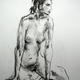 Seated female nude 3