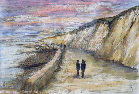The undercliff at Ovingdean