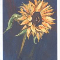 Sunflower Blank Greeting Card