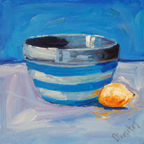 Cornishware and Tulip