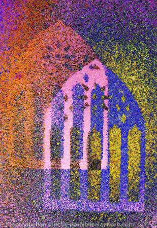 Stain glass double