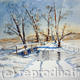 Grimsthorpe Park1 | (sold) | 30 x 40cm | Watercolour Grimsthorpe Park1