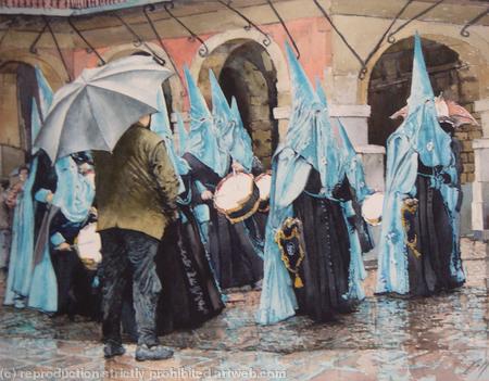 Easter rain, Leon