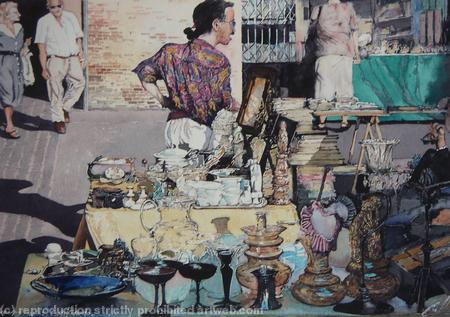 Evening market, Castelfidardo