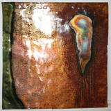 Woody Woodill Wall Art - Kiln Fired Copper Panel