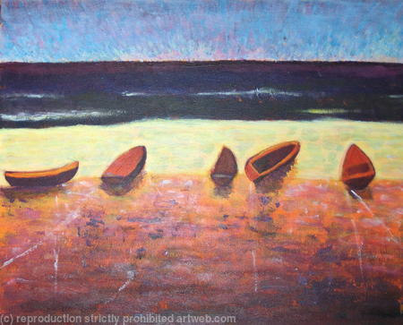 Orange Boats