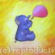 Elephant in Lemon Sky