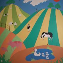Farmyard mural