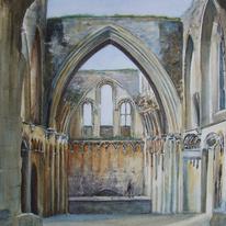 hidden Glastonbury Abbey