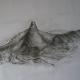 Lions head, Cape Town,… | | 42 x 29cm | drawing Lions head, Cape Town,…