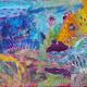 abstract 2 | £300 | 40 x 60cm | oil on canvas abstract 2