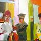 woman in red hat | £800(sold) | 60 x 100cm | oil on canvas woman in red hat