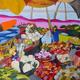 market | £1500(sold) | 90 x 120cm | oil on canvas market