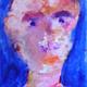 blue man