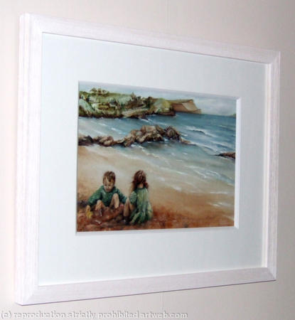 Boy and girl on the Beach