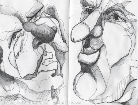 Brown-nose and Cock-nose