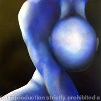 Bald Crouching Man