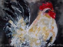 White cockerel