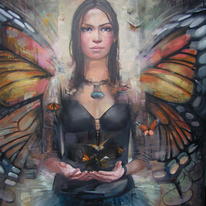 butterfly girl