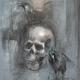crows with scull