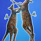 Sparring Kangeroos (SOLD)